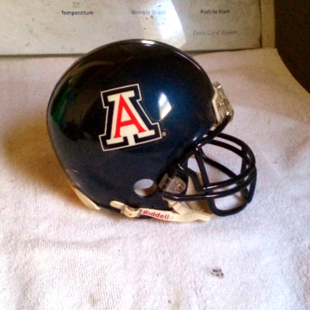 University of Arizona mini helmet